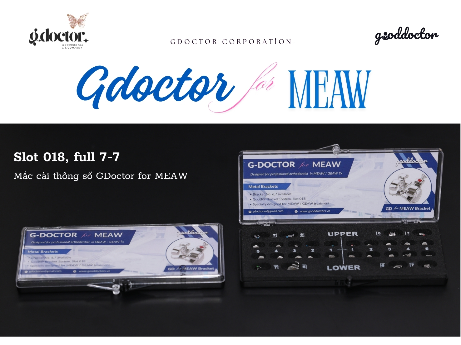 BỘ MẮC CÀI G-DOCTOR for MEAW